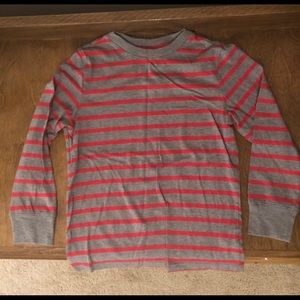 Boys’ striped long-sleeved tee